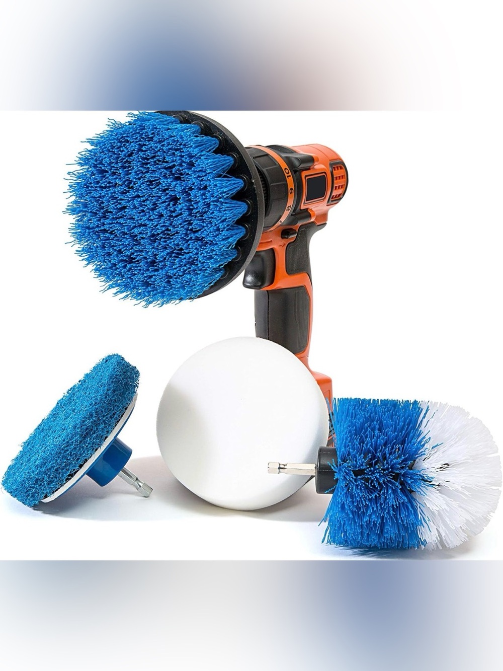 Blue Drill Brush Kit - Multipurpose Cleaning Brushes⭐️NWT⭐️